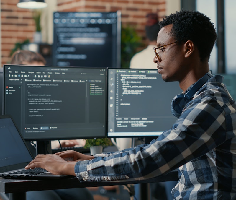 Man Developing